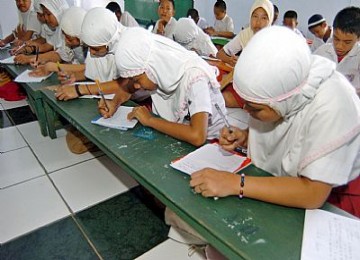 Proses belajar di madrasah