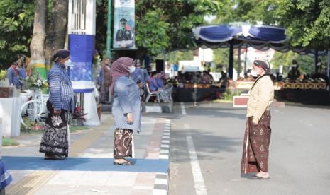 Prosesi peringatan HUT ke 106 Kabupaten Sleman, DIY.