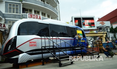 Prototipe Light Rail Transit (LRT) Metro Kapsul Bandung