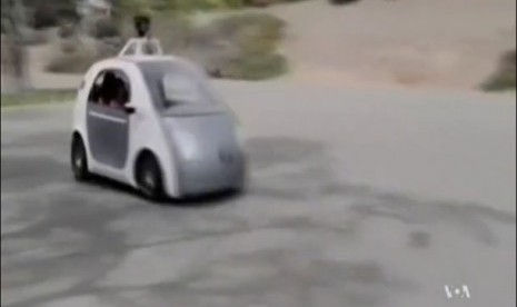 Prototipe mobil tanpa supir