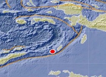 Provinsi Maluku, kawasan rawan gempa.