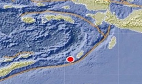 Provinsi Maluku, kawasan rawan gempa.