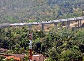 Proyek jalan tol (ilustrasi)