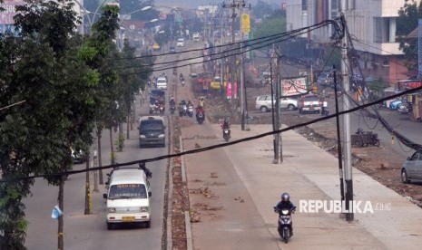 Kelurahan Pondok Cabe Udik Tangerang Selatan raih gelar Kampung Kerukunan se-Provinsi Banten. Foto salah satu sudut Kota Tangerang Selatan.