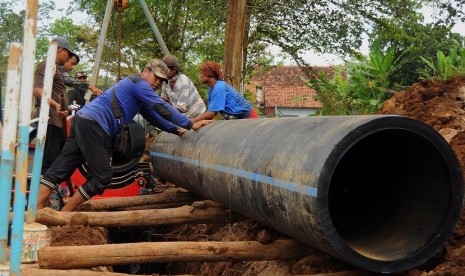 Proyek pengembangan Sistem Penyediaan Air Minum (SPAM)