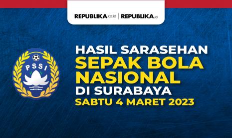 PSSI menggelar Sarasehan Sepak Bola Nasional di Surabaya, Jawa Timur, pada Sabtu (4/3/2023).