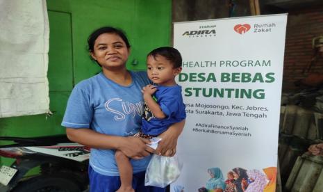 PT Adira Dinamika Multi Finance, Tbk melalui Unit Usaha Syariah-nya (Adira Finance Syariah) dan Rumah Zakat Lakukan Pendampingan Khusus pada Balita Kurang Gizi di Kel. Mojosongo