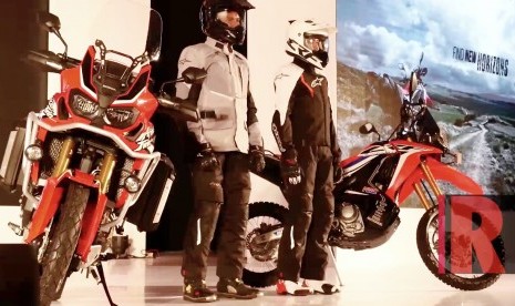 PT Astra Honda Motor (AHM) meluncurkan motor baru yang berkonsep advanture yakni CRF1000L Africa Twin dan CRF250 Rally.