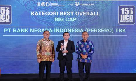 PT Bank Negara Indonesia (Persero) Tbk atau BNI kembali  meraih predikat tertinggi “The Best Overall in Corporate Governance