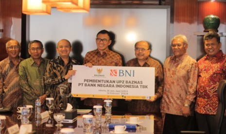 PT. Bank Negara Indonesia Tbk (BNI), secara resmi menjadi Unit Pengumpul Zakat (UPZ) Badan Amil Zakat Nasional (Baznas). 