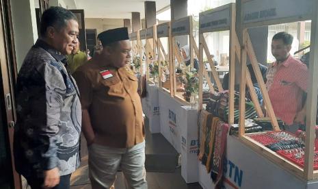 PT Bank Tabungan Negara (Persero) Tbk menggelar acara Workshop dan Pameran UMKM Go Digital di Jepara, Jawa Tengah, Selasa (10/10/2023).