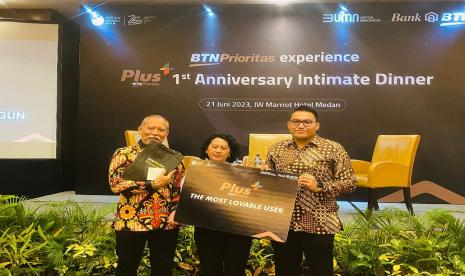 PT Bank Tabungan Negara (Persero) Tbk menggelar perayaan satu tahun atau 1st Anniversary Intimate Dinner Layanan PLUS by BTN Prioritas dengan melakukan roadshow ke berbagai daerah. 