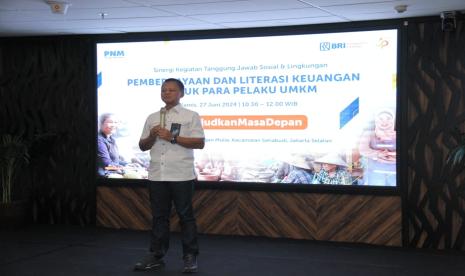 PT BRI Manajemen Investasi (BRI-MI) berkolaborasi dengan PT Permodalan Nasional Madani (PNM) menggelar program Tanggung Jawab Sosial & Lingkungan (TJSL) bertajuk Pemberdayaan & Literasi Keuangan untuk UMKM.