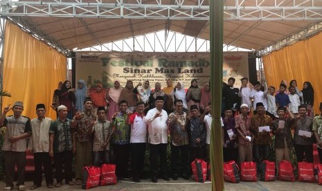 PT BSD Tbk Sinar Mas Land (SML) menggelar Festival Ramadhan 2018, di SMK Falatehan, Lengkong Gudang Timur, Serpong, Tangerang Selatan.