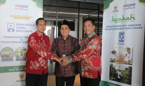 PT Henan Putihrai Sekuritas (HPS) bekerja sama dengan Badan Amil Zakat Nasional (Baznas) meluncurkan program 