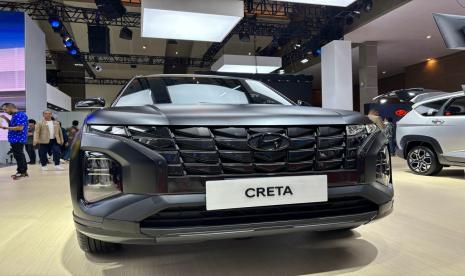 PT Hyundai Motors Indonesia (HMID) merilis  Creta Alpha di Indonesia International Motor Show (IIMS) 2024 di Jakarta, Kamis (15/2/2024).