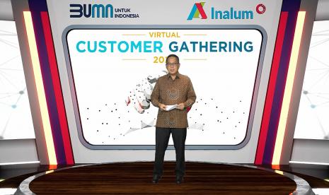 PT Indonesia Asahan Aluminium (Persero) atau Inalum kembali melaksanakan kegiatan temu ramah dengan pelanggan Aluminium (Customer Gathering) secara virtual via teleconference zoom. Kegiatan yang rutin dilaksanakan setiap tahunnya ini, terselenggara sedikit berbeda karena dilaksanakan via daring dengan memperhatikan protokol Adaptasi Kebiasaan Baru di tengah pandemi. Tidak kurang dari 90 perusahaan pelanggan setia Inalum dari Jakarta, Medan, Surabaya dan sekitarnya ikut hadir dalam kegiatan tersebut.