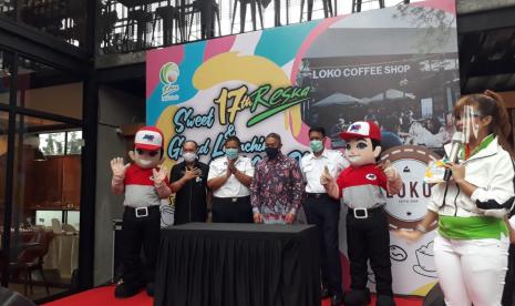 PT KAI Grand Launching Loko Coffee Shop Bandung, Kamis (2/7).