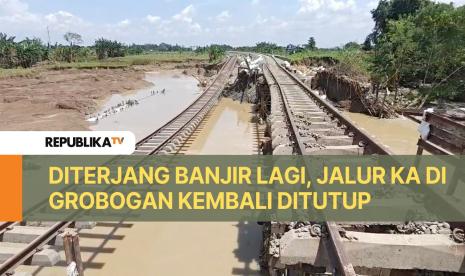  PT Kereta Api Indonesia (KAI) kembali menutur jalur antara Stasiun Gubug dan Stasiun Karangjati.