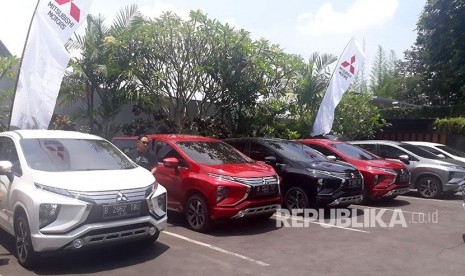 PT MMKSI menggelar test drive Mitsubishi Xpander dengan rute Solo-Yogyakarta, Selasa (6/3). 