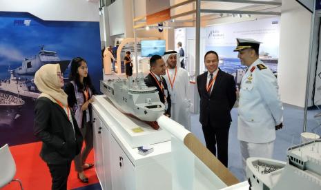 PT PAL mengikuti pameran  International Defence Exhibition & Conference (IDEX) 2023 di Abu Dhabi, UEA.