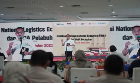 PT Pelabuhan Indonesia (Persero) atau Pelindo melalui Pelindo Regional 1 dan Sub Holding PT Pelindo Multi Terminal (SPMT) menggelar kegiatan Sosialisasi dan FGD Program National Logistics Ecosystem (NLE) dan Platform JAGA Sektor Pelabuhan yang diinisiasi Komisi Pemberantasan Korupsi (KPK).