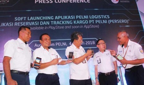 PT Pelni memperkenalkan aplikasi layanan pengiriman kargo atau kontainer kepada publik. 