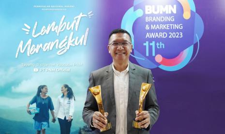 PT Permodalan Nasional Madani (PNM) meraih anugerah dari BUMN Branding & Marketing Awards (BBMA) 2023 dalam Kategori Branding Brand Identity.