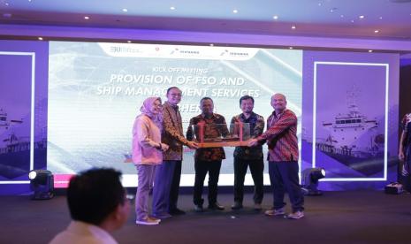 PT Pertamina International Shipping dan PT Pertamina Hulu Energi West Madura Offshore menggelar Kick Off Meeting Provision of FSO and Ship Management Services khusus operasional Floating Storage and Offloading (FSO) Abherka, yang merupakan salah satu tulang punggung energi nasional.