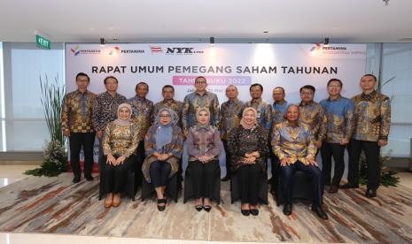 PT Pertamina International Shipping menggelar Rapat Umum Pemegang Saham (RUPS) tahun 2022 pada Rabu (31/5/2023). RUPS turut dihadiri oleh Direktur Utama PT Pertamina (Persero) Nicke Widyawati