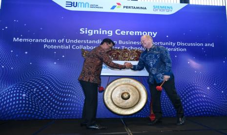 PT Pertamina (Persero) berkolaborasi dengan Siemens Energy mewujudkan energi berkelanjutan yang aman dan terjangkau di Indonesia.