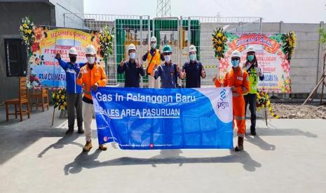 Penyaluran Gas Bumi di Jateng dan Jatim Meningkat