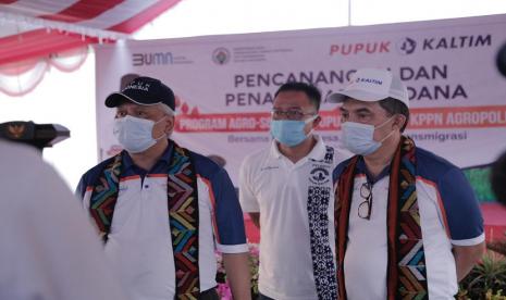 PT Pupuk Indonesia (Persero) bersama anak usahanya PT Pupuk Kaltim mengimplementasikan program Agro Solution untuk komoditas jagung di Kabupaten Dompu, Nusa Tenggara Barat (NTB) pada Jumat (6/11).