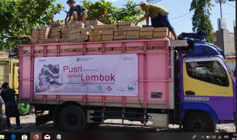 PT Pupuk Sriwidjaja (Pusri) salurkan barang kebutuhan pokok kepada korban bencana gempa bumi di Lombok, Nusa Tenggara Barat (NTB). Tim Peduli Lombok PT Pusri mengantarkan bantuan tersebut langsung kepada warga di tiga kecamatan di Kabupaten Lombok Timur. 