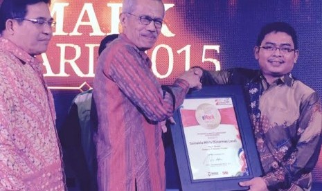 PT Samakta Mitra memenangkan penghargaan pertama Indonesia Best e-Mark 2015 untuk kategory IT solution provider.