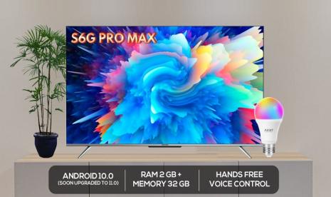 PT Skyworth Indonesia (Skyworth) melalui lini sub-brand televisinya, COOCAA, ramaikan tren smart home dengan luncurkan Android TV COOCAA S6G PRO Max ke pasar Indonesia.