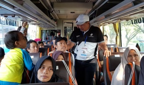 PT Surveyor Indonesia (Persero) tahun ini memberangkatkan 500 pemudik dalam program Mudik Bareng BUMN 2018