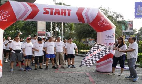 PT Telkom Indonesia (Persero) Tbk menyelenggarakan kegiatan Fun Run 