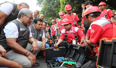 PT Telkom Indonesia (Persero) Tbk (Telkom) melaksanakan Apel Kesiapan Kerja KTT ASEAN TelkomGroup, Jumat (1/9/2023), di Telkom Slipi, Jakarta.