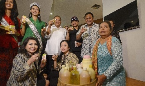 Puan Maharani paling suka jamu kunyit asam.