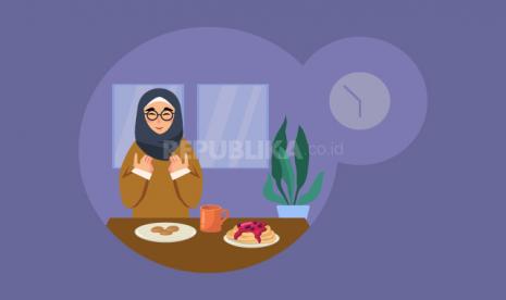 Puasa (ilustrasi). Bolehkah Menggabungkan Puasa Qadha Ramadhan dan Syaban?