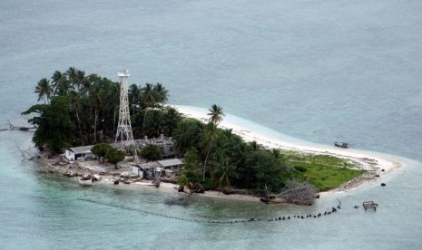 Pulau Tikus berjarak lima mil dari Kota Bengkulu