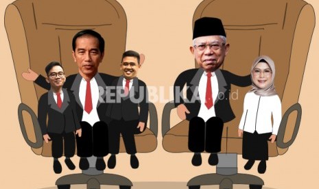 Pusaran Pilkada di Keluarga Jokowi dan KH Maruf Amin