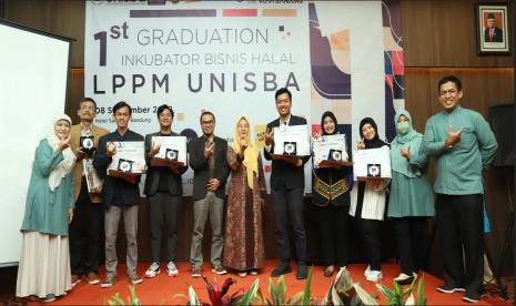 Pusat Inovasi dan Inkubator Bisnis Halal LPPM Unisba menggelar acara Kelulusan Tenant Inkubator Bisnis Halal 