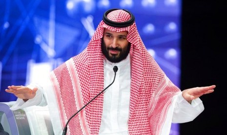 Putra Mahkota Saudi, Mohammad bin Salman di forum Investasi Arab Saudi