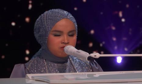 Putri Ariani tampil di babak final AGT 2023 pada Rabu (27/9/2023) waktu Indonesia. Putri tampil menyanyikan lagu Elton John berjudul Don