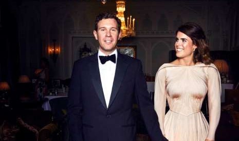 Putri Eugenie dan suaminya Jack Brooksbank