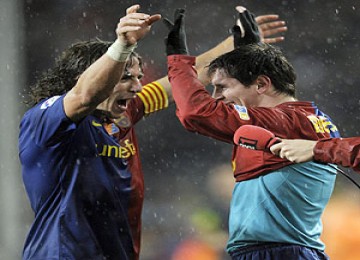 Puyol dan Messi