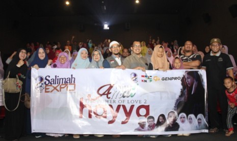 PW Salimah Sumut bersama KNRP dan GENPRO mengadakan nonton bareng film Hayya.