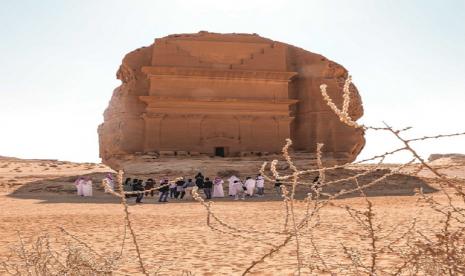 Qasr Al-Farid, salah satu makam terbesar di AIULa